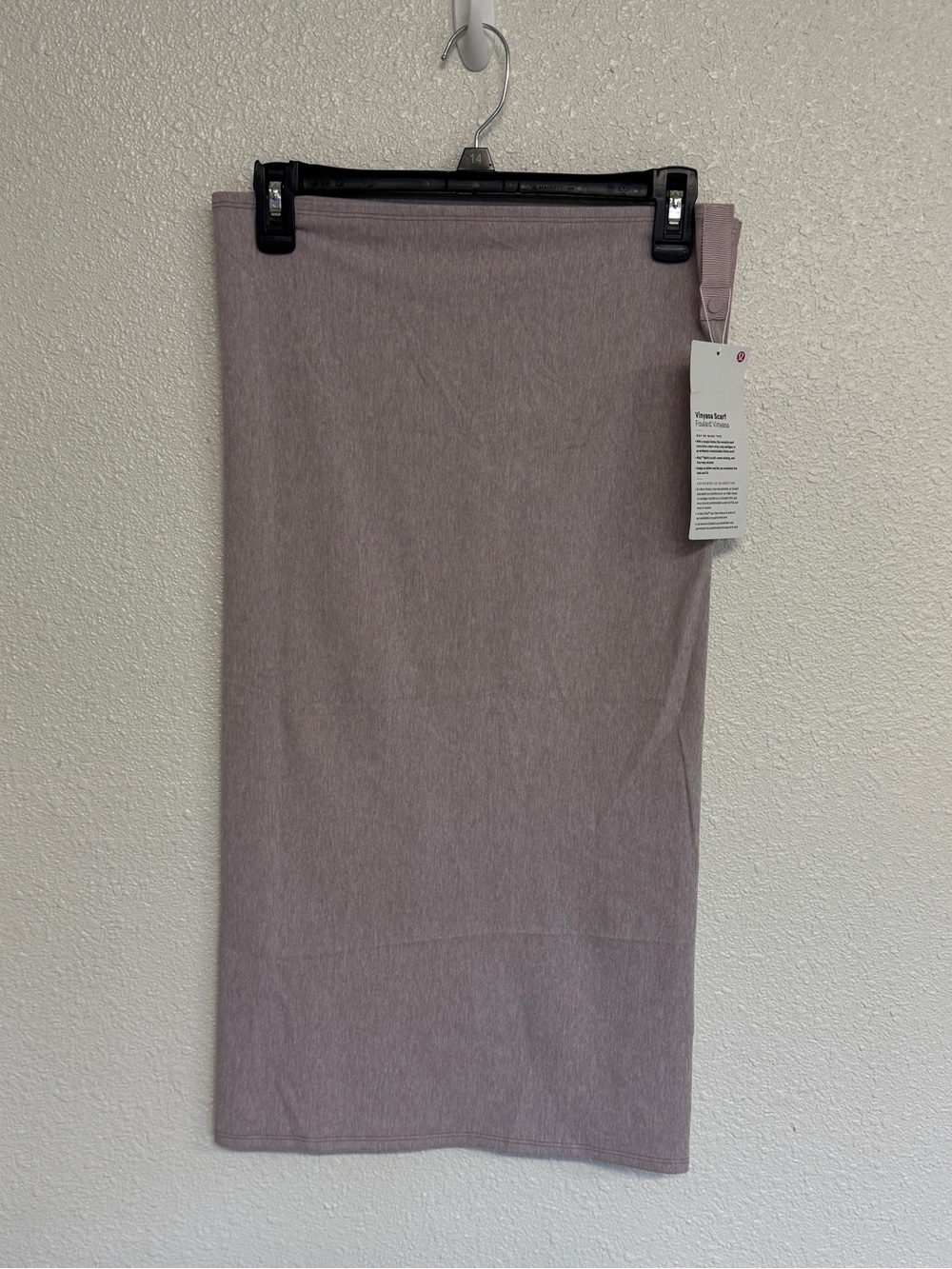 Lululemon New Everyday Convertible Neck Scarf in Heathered Lavender